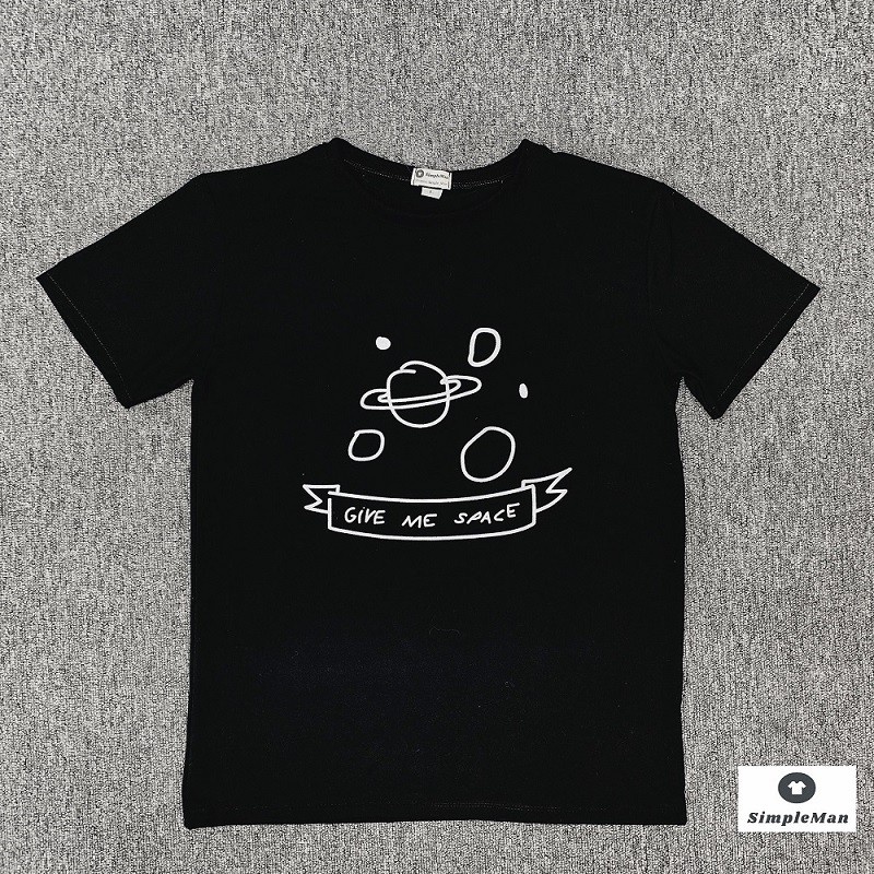 Áo thun nam tay ngắn cổ tròn SimpleMan Hình đẹp (Get Lost, Give Me Space)