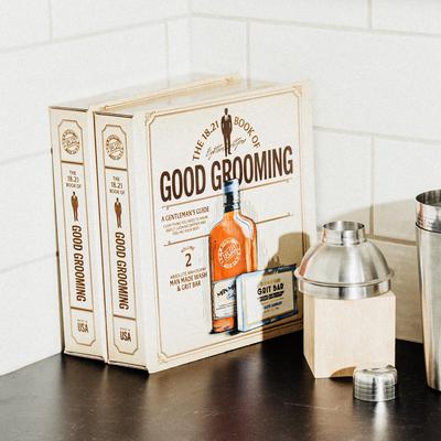 Combo 18.21 Man Made Book of Good Grooming Gift Set Volume 2