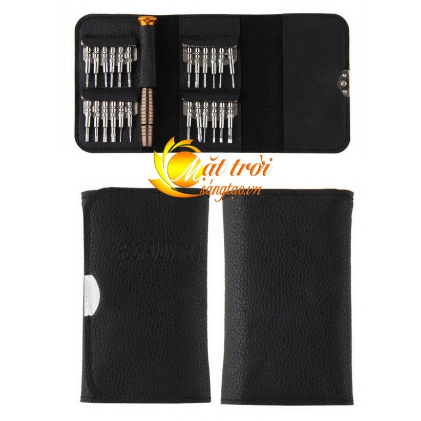 Bộ tô vít đa năng 25in1 ví da