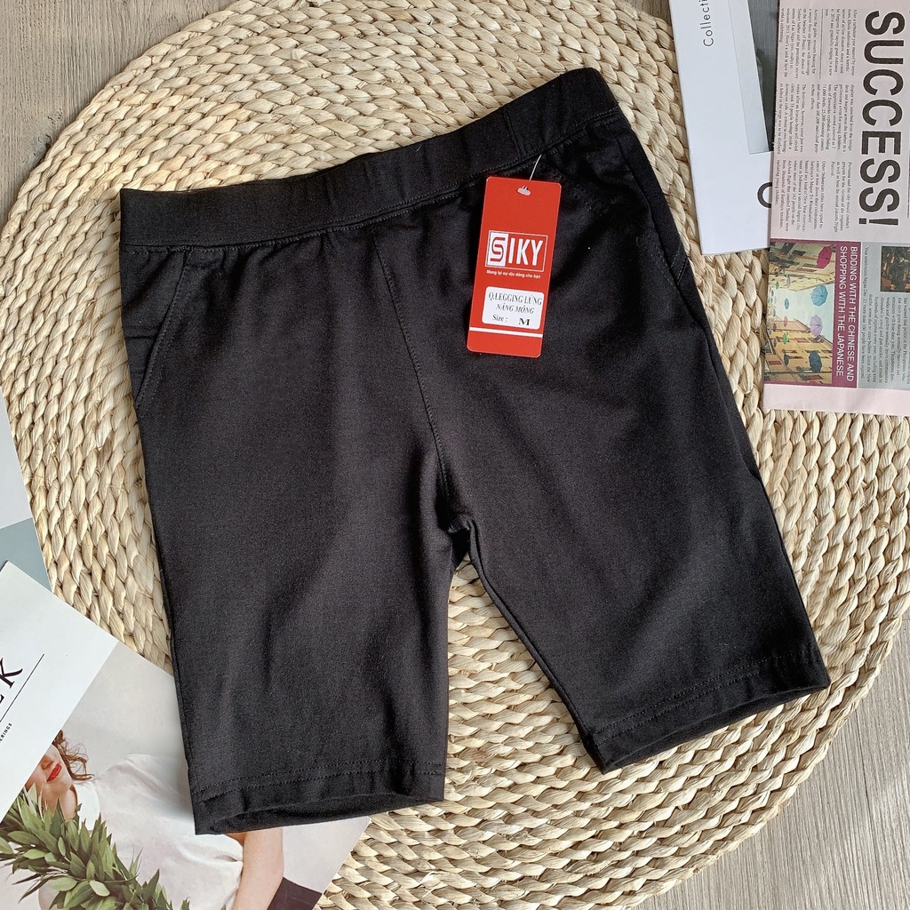 Quần Legging Lửng Nữ 🌸 Legging ngố nâng mông SIÊU HOT - SIKY - QLG02