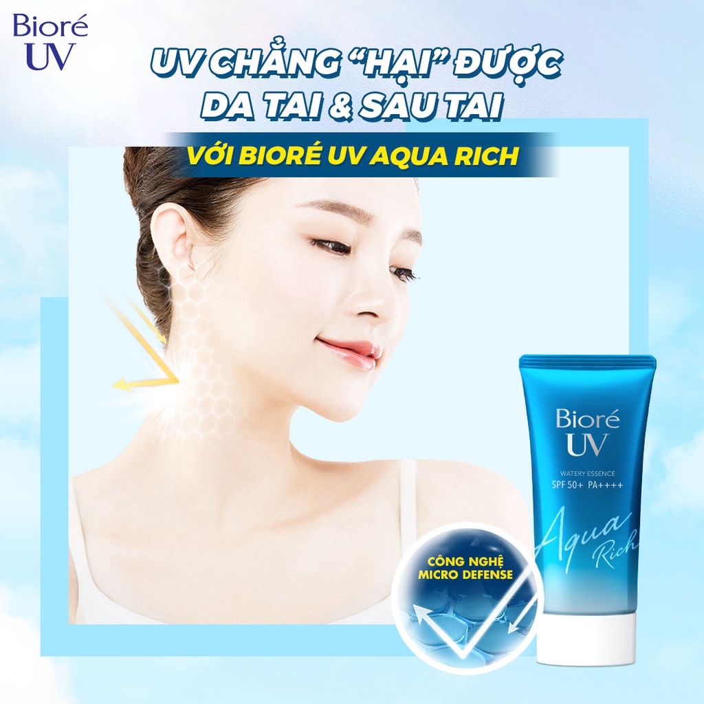 (Nội Địa Nhật) Kem Chống Nắng Biore UV Aqua Rich Watery