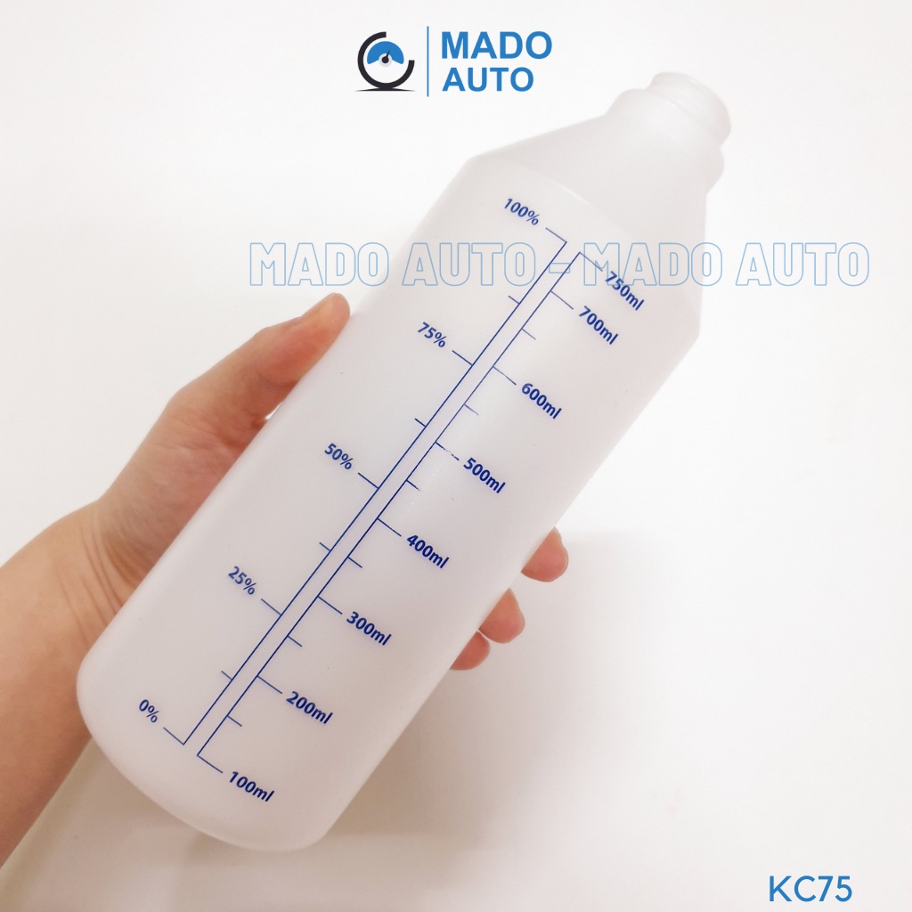 Bình xịt phun sương 750ml vòi đỏ cao cấp MADO AUTO
