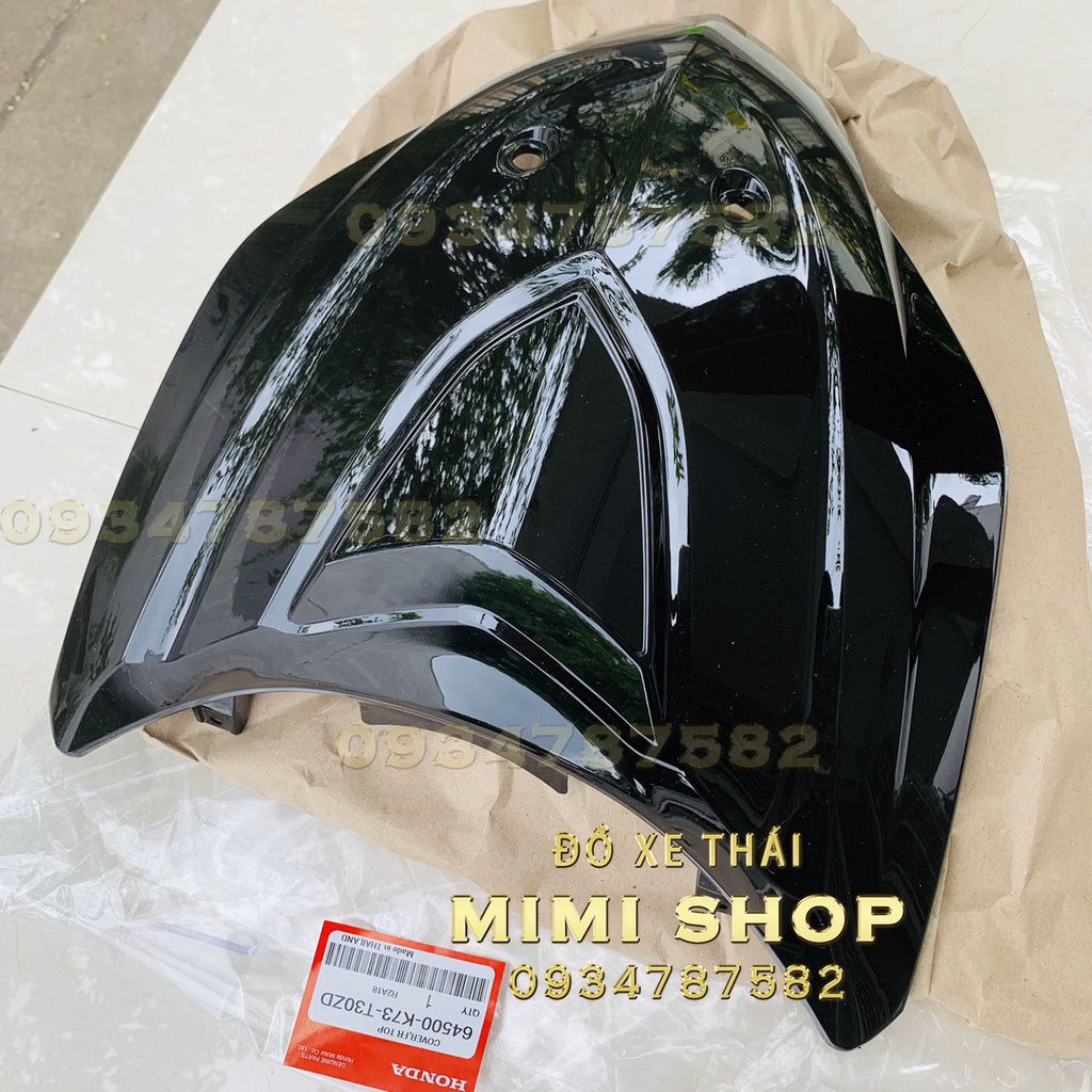 NẠ FU MẬP MÀU ĐEN WAVE125I  NHẬP KHẨU HONDA THÁI LAN  | 64500-K73-T30ZD 3