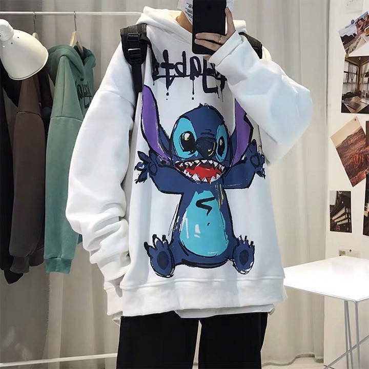 Áo Hoodie - Áo Khoác Nỉ Bông in Khủng Long Cute Form Rộng Unisex Nam Nữ Item