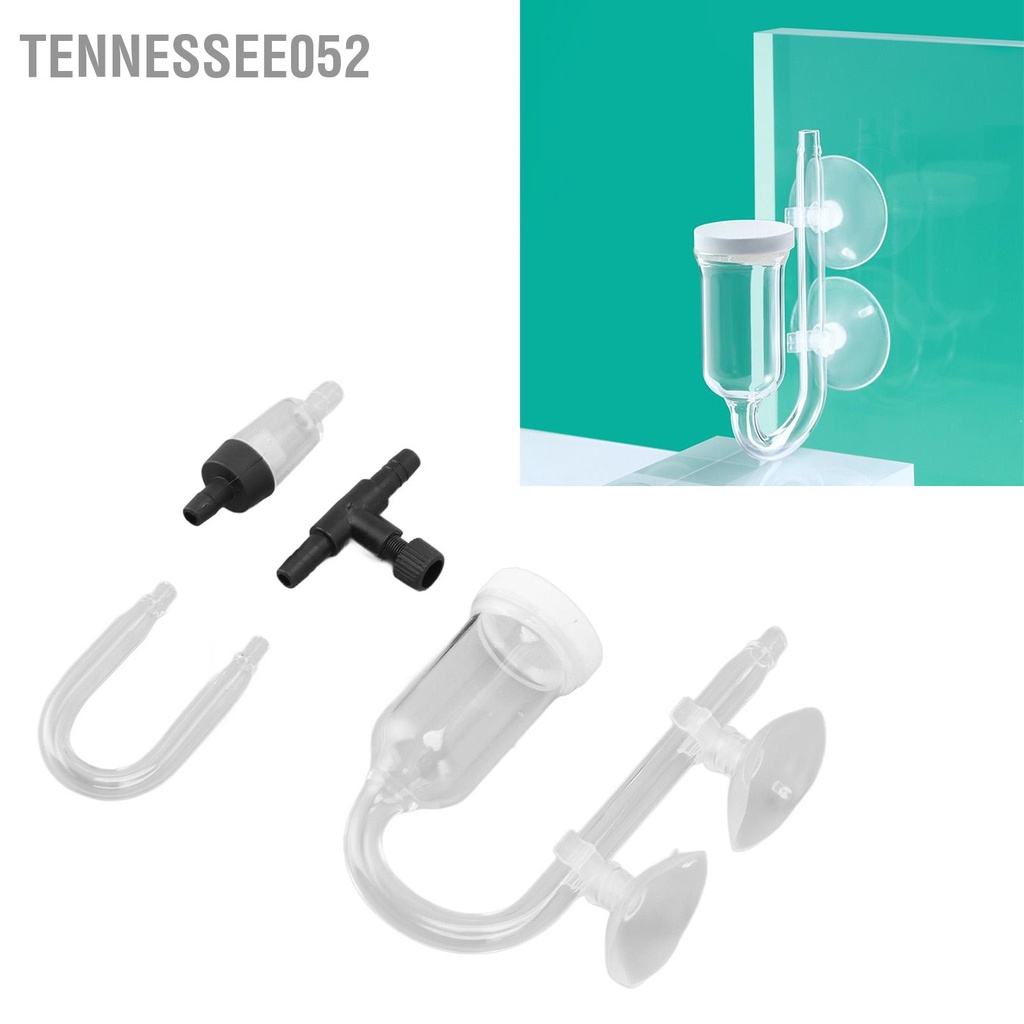 [Hàng Sẵn] Máy Bơm Oxy / Cốc sủi oxi trong suốt im lặng cho Bể cá【Tennessee052】