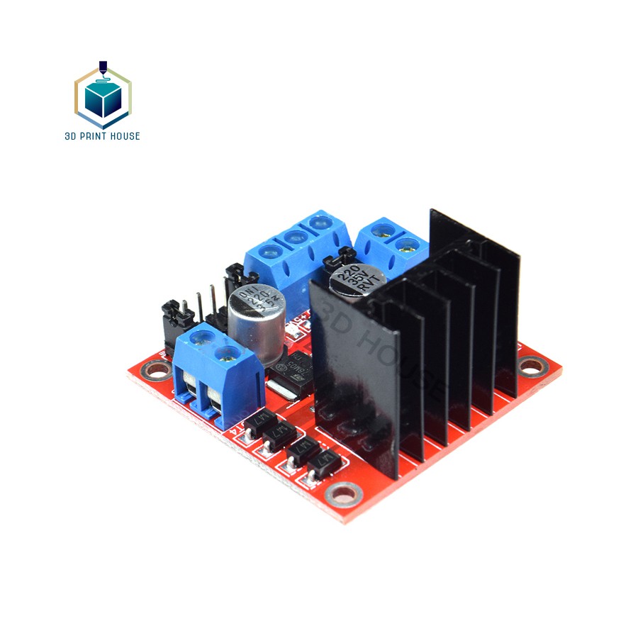 Module Mạch Điều Khiển Động Cơ DC L298N