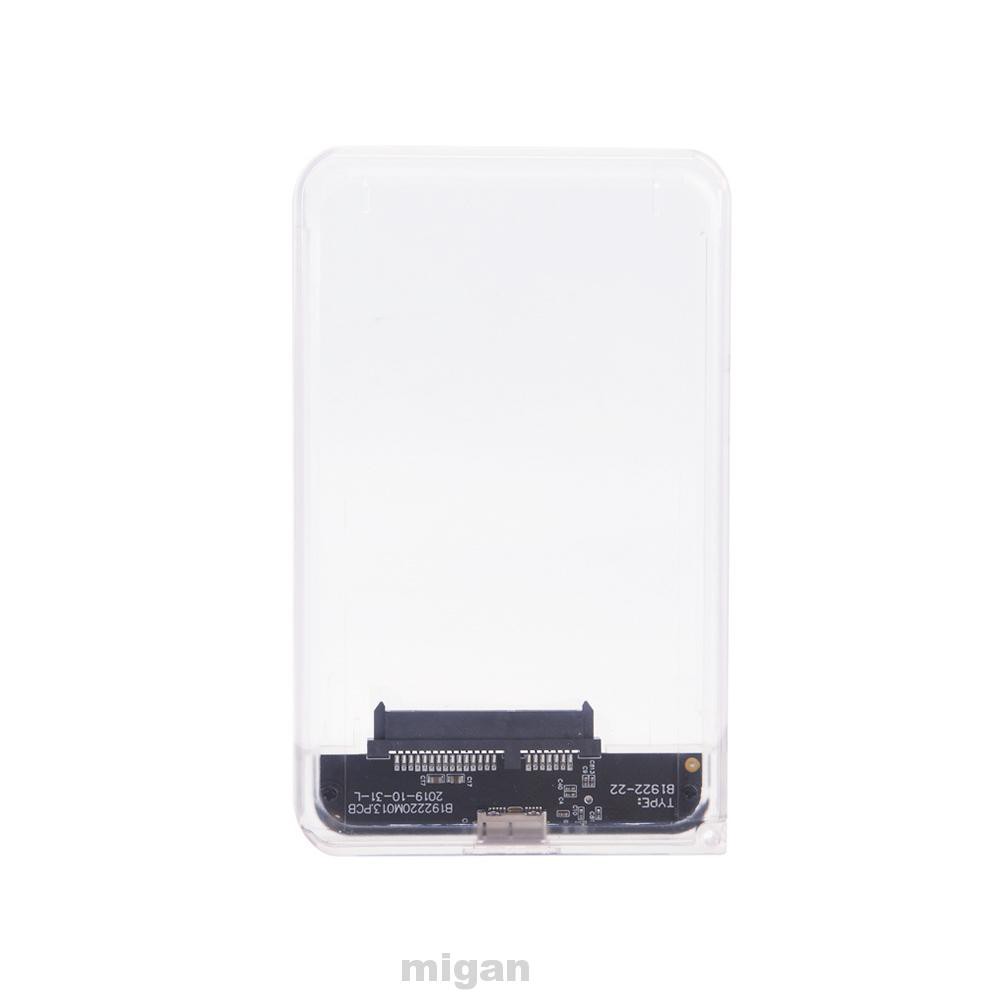 2.5inch Universal Clear Accessories Data Transmission For PC Laptop Large Memory HDD SSD External Hard Drive Enclosure