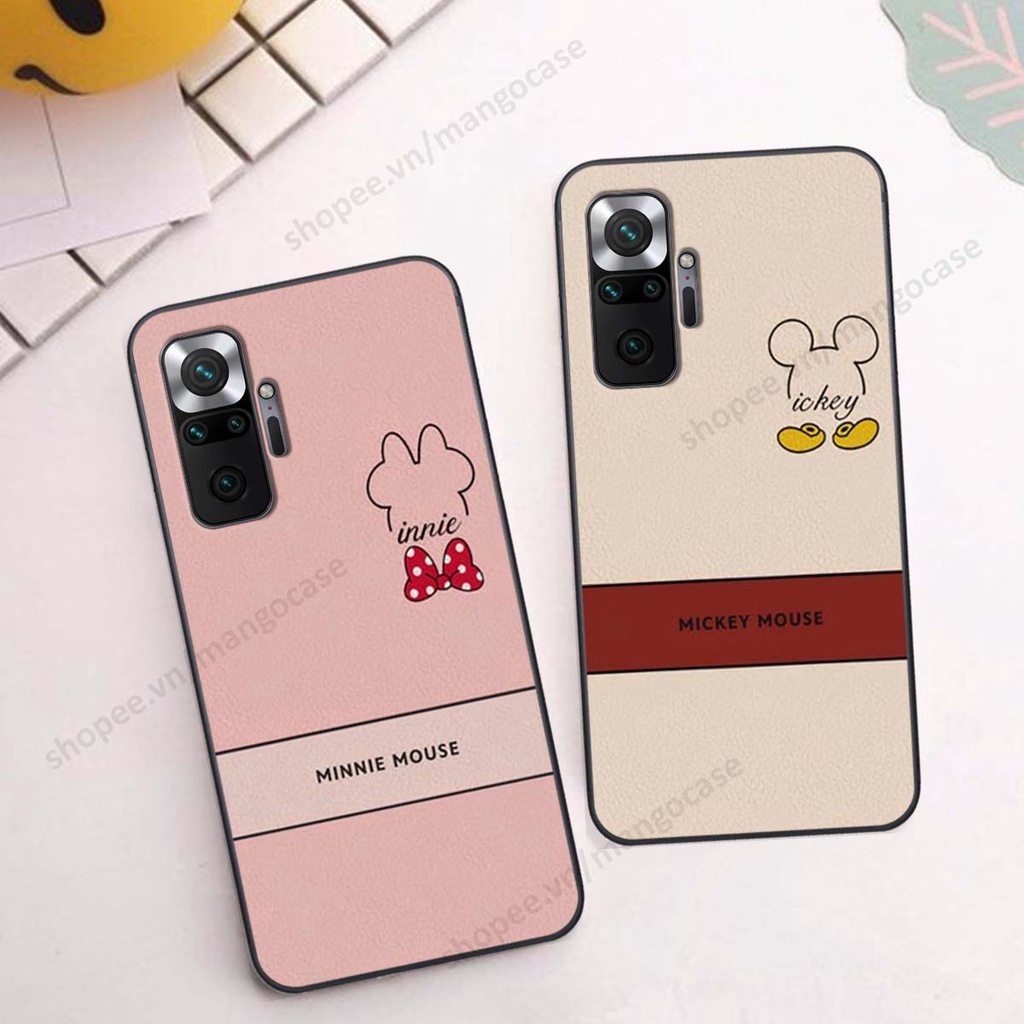 Ốp lưng Xiaomi Redmi Note 10 / Note 10 Pro in hình happy nice, bé gấu đáng yêu