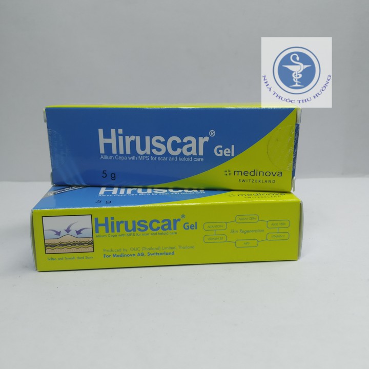 Gel ngừa sẹo Hiruscar 5g