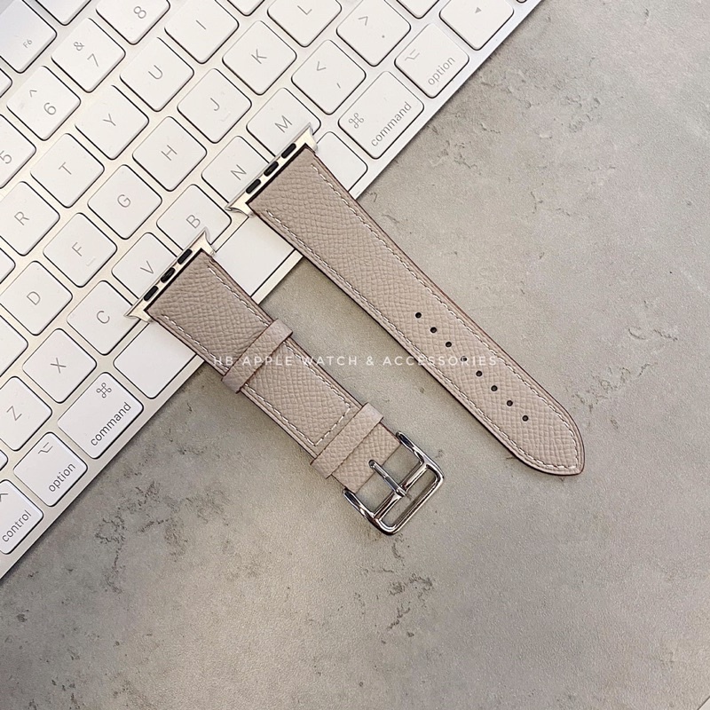 DÂY DA HERMES CHO APPLE WATCH SERIES 1 - 6