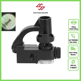 Kính lúp kẹp điện thoại 💗freeship💗 kính lúp 90x có đèn k77490