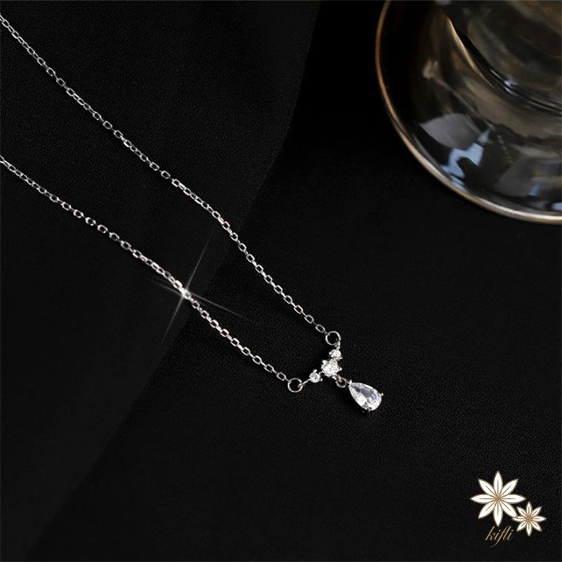 🌸Vòng cổ Hình Giọt Nước Phong Cách Hàn Quốc Thanh Lịch Dành Cho Nữ