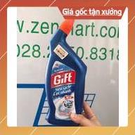 [ICLN9 giảm 5K cho đơn hàng 50k]  NƯỚC TẨY RỬA TOILET GIFT SIÊU SẠCH CỰC NHANH CHAI 600ML