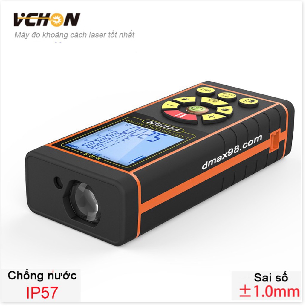 Máy đo lường khoảng cách kích thước bằng laser VCHON H40m chống nước