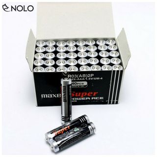 Sét 2 viên pin tiểu Maxell AAA (date 2023)