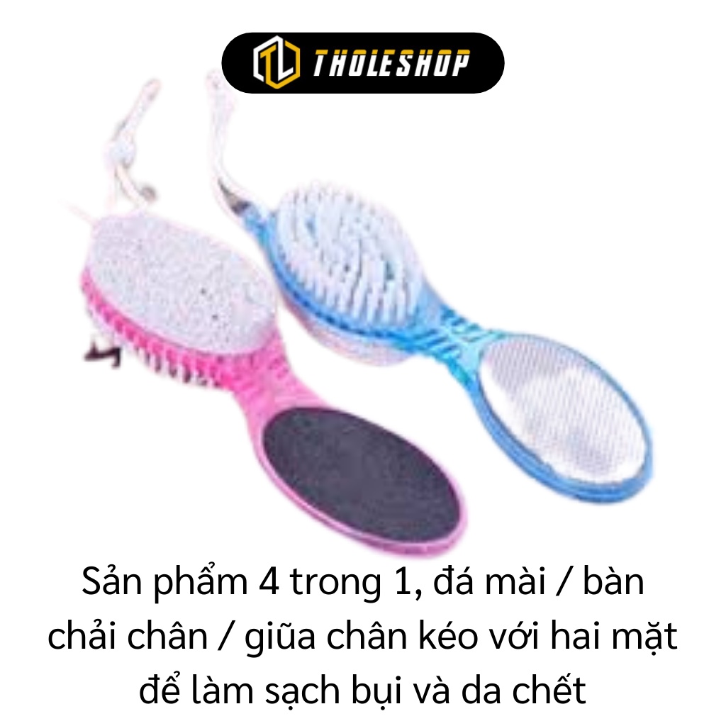 Cây Chà Gót Chân - Bàn Chải Nhựa, Đá Bọt Khô, Bàn Chải Kim Loại, Bàn Chà Nhám Tẩy Tế Bào Chết 3186
