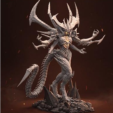 Mô Hình Diablo Bằng Chất Liệu Nhựa Resin - Cao 20 cm