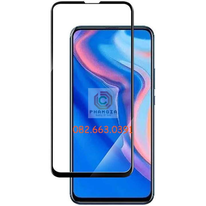 Kính cường lực Huawei Y9S full màn hình, full keo, siêu chuẩn