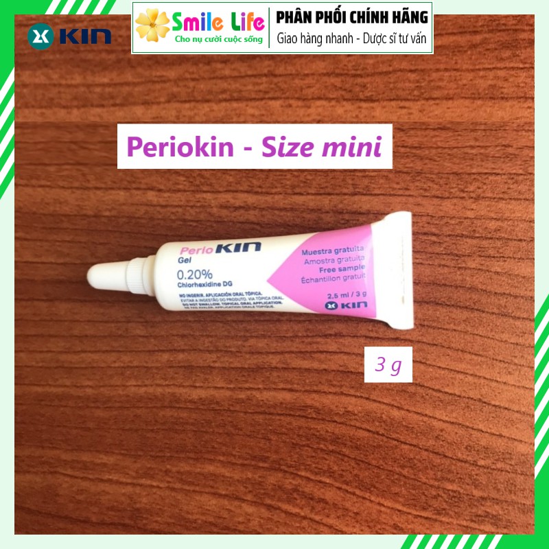 SMILE LIFE | Periokin ® 3g - Gel bôi Sát Khuẩn, Viêm Nướu, Nhiệt Miệng