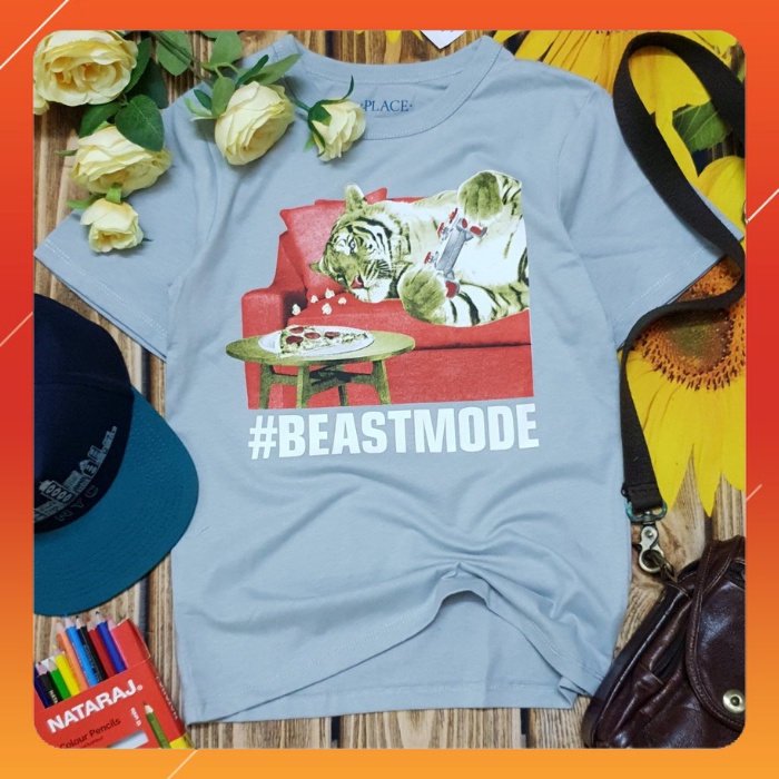 [Place Chính Hãng] Áo Thun Bé Trai Size 15kg-23kg Chất Cotton Mềm Mịn Co Giãn 4 Chiều Siêu Hút Mồ Hôi