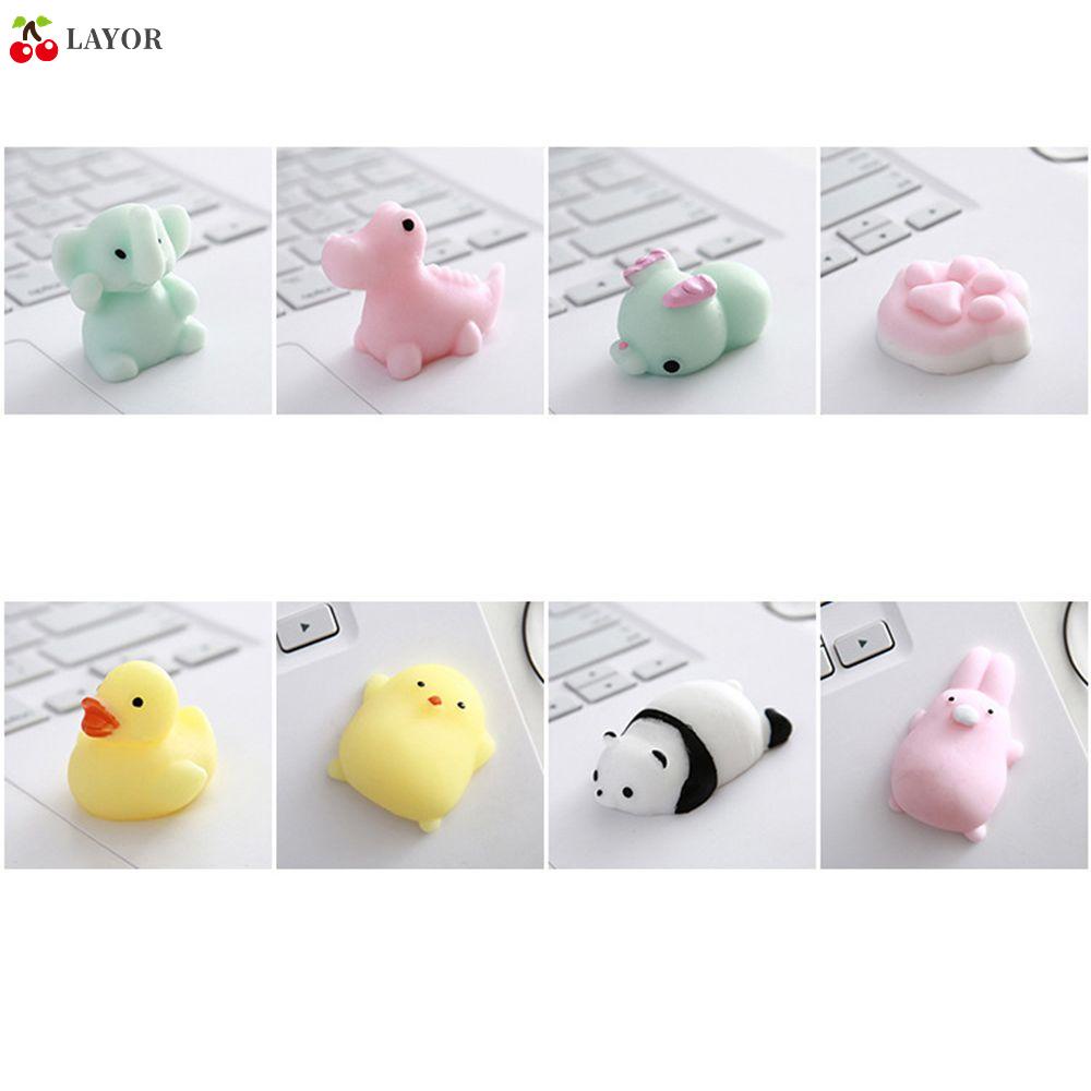 Đồ Chơi Bóp Hình Động Vật Bằng TPR Dễ Thương Giúp Giải Tỏa Căng Thẳng