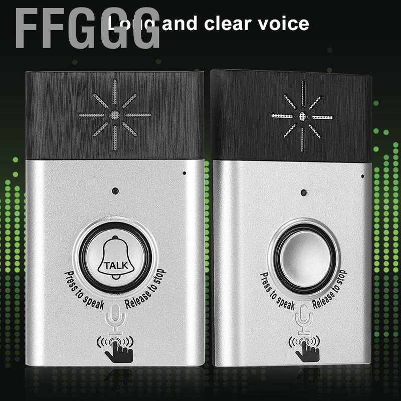 Ffggg Wireless Smart Doorbell Intercom Door Bell Ring Phone Chime Home Security System