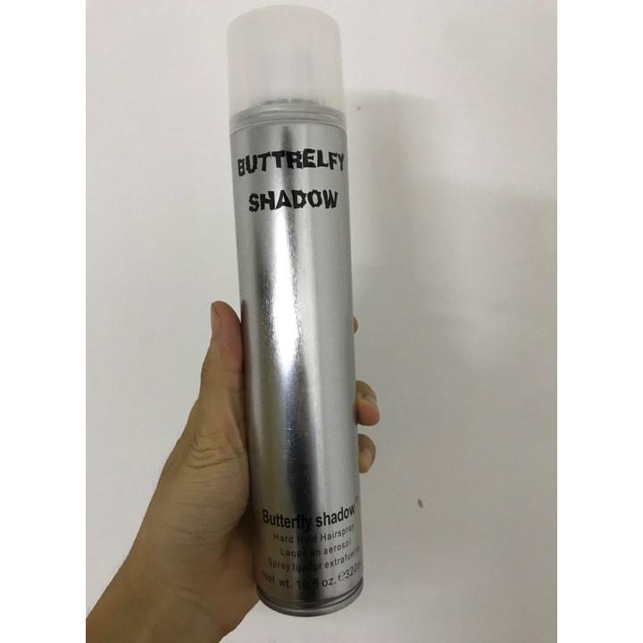 Gôm Xịt Tóc Buttrelfy Shadow 320ml Giá Rẻ Giữ Nếp Tóc