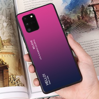Ốp lưng kính cường lực Samsung Galaxy S10 Lite - Gradient edition