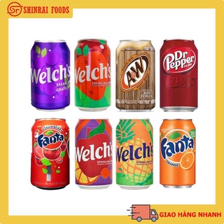 Nước ngọt Mỹ lon 355ml