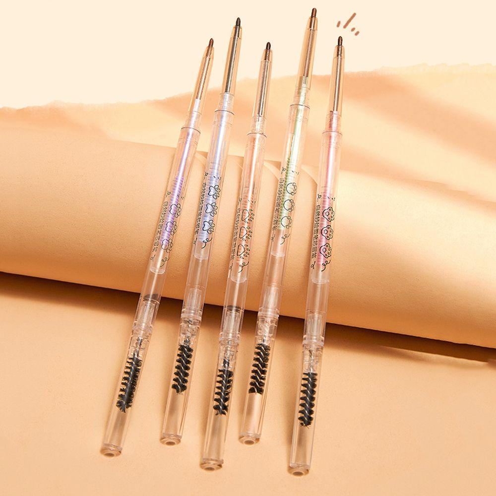 OCEANMAP Bút Chì Kẻ Lông Mày Hai Đầu Tròn Mịn Màng Chống Nước Chống Mồ Hôi Lâu Trôi Có Thể Nhìn Thấy