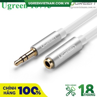 Cáp Audio 3.5mm dài 0,5m âm dương chính hãng Ugreen 10773 cao cấp