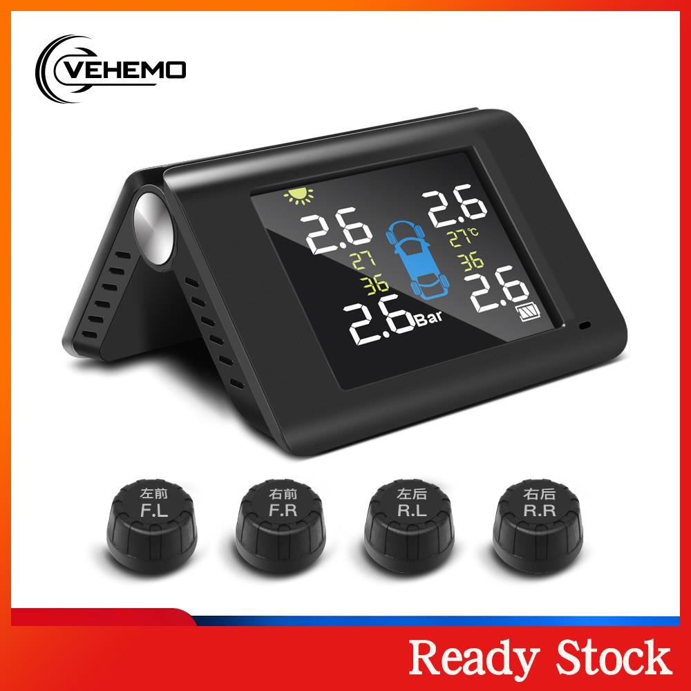 Bộ 4 cảm biến áp suất lốp xe hơi Vehemo Tpms 2020