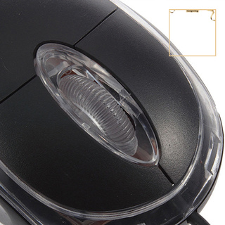 Chuột quang dây usb mini có đèn led
