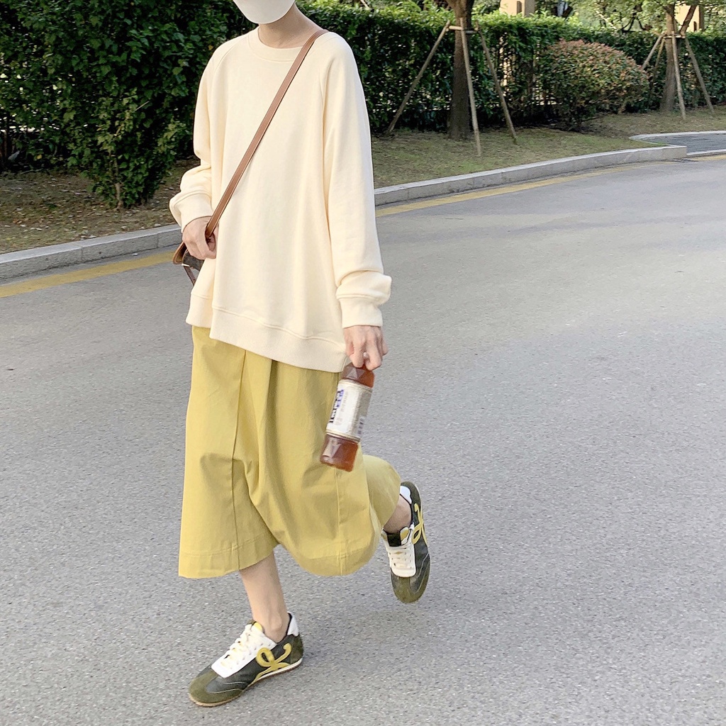 Áo sweater dáng rộng phong cách năng động thời trang mùa thu 2021 cho nữ