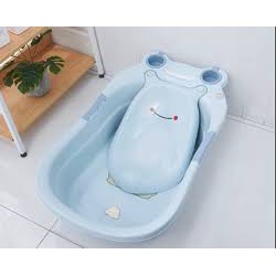 Chậu tắm cho bé hình chú ếch đáng yêu có van tháo nước