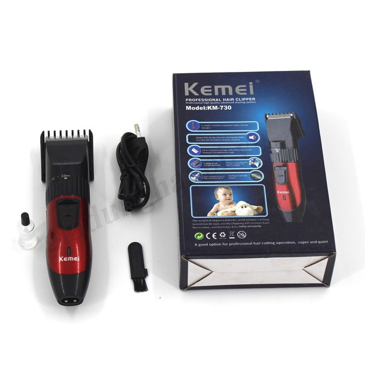 Tông đơ Kemei 730 cắt tóc chất lượng cao hàng loại 1