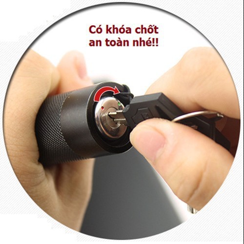 Đèn Pin Siêu Sáng laser T303  Freeship Mẫu đèn pin mini cầm tay nhỏ gon, tiện dụng khi đi xa