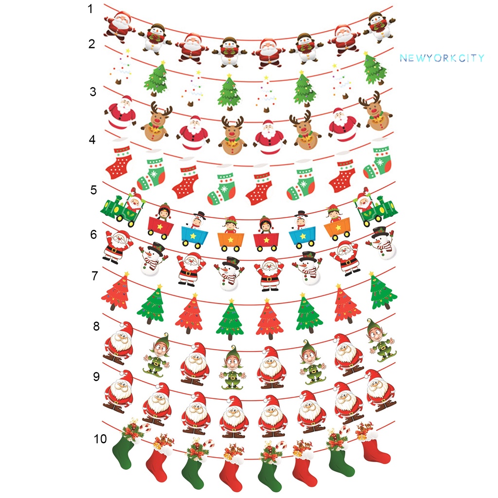 1 Bộ Cờ Bằng Giấy In Họa Tiết Người Tuyết Thân Thiện Với Môi Trường Trang Trí Giáng Sinh