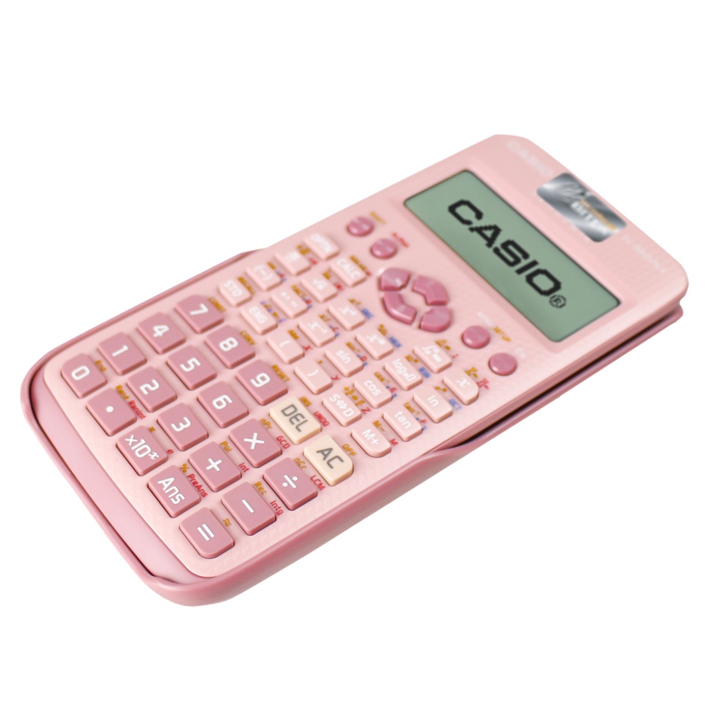 Máy Tính Casio FX 580VNX Màu Hồng Chính Hãng Nhập Khẩu Thái Lan Bảo Hành Bằng Mã QR CODE TEZYBOOKS