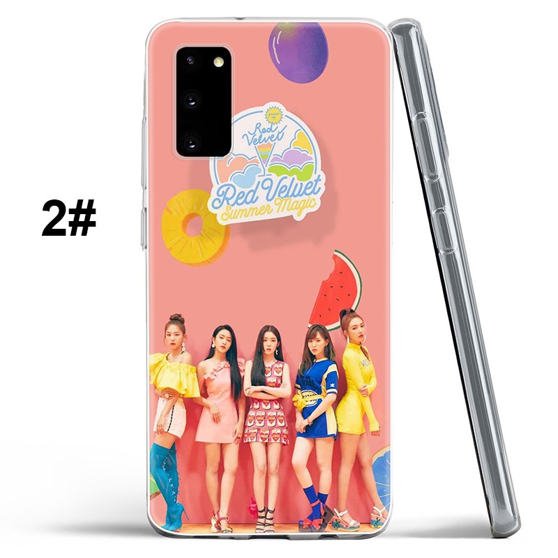 Ốp điện thoại silicon dẻo màu trơn 109LU Red Velvet K Pop cho Samsung J2 J4 J5 J6 J7 Plus Prime J8 2018 Core J2 Prime