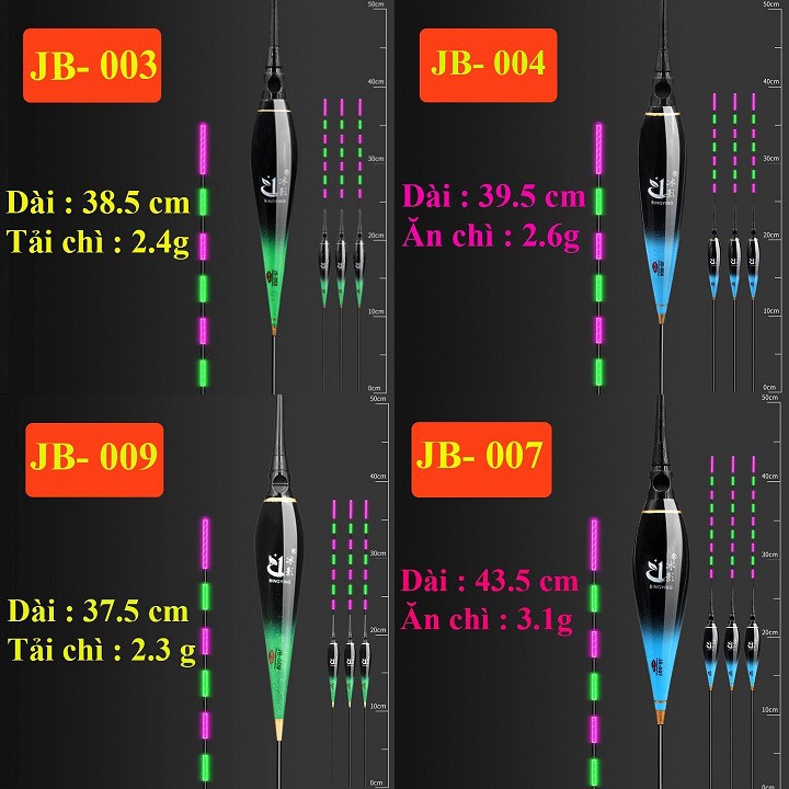 Phao Câu Đài Đêm SHADOWLESS Phao Câu Cá Ban Đêm Phao Đài Cao Cấp PC5