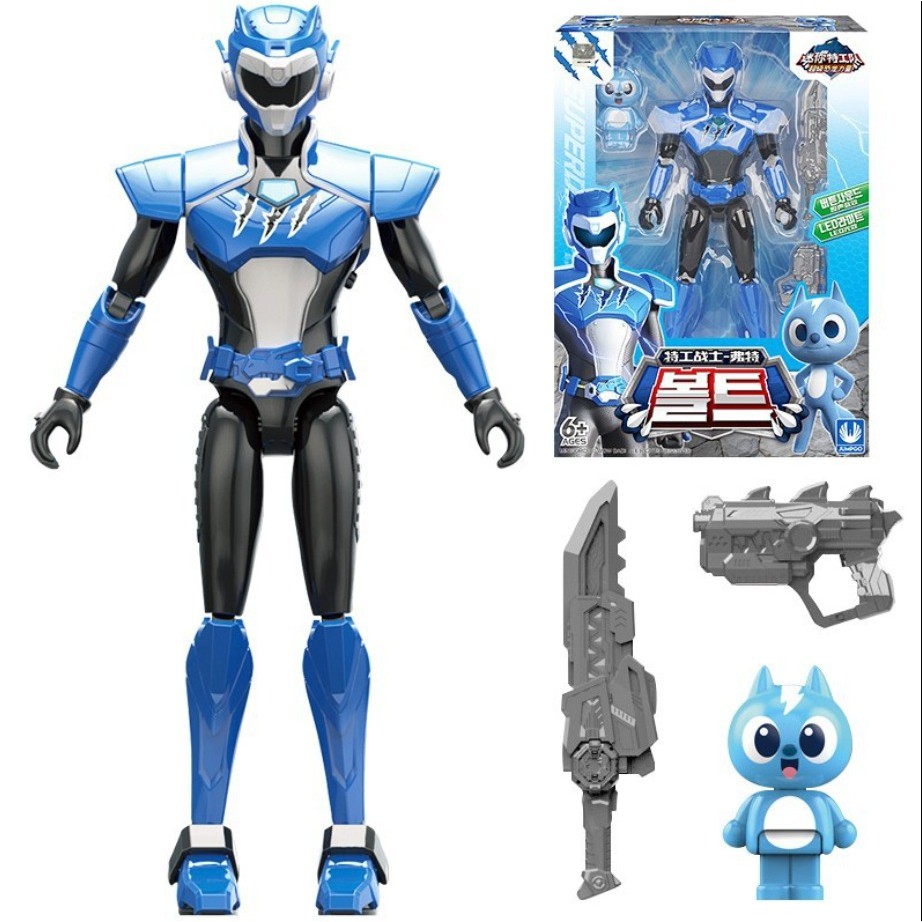 Đồ chơi Miniforce Biệt đội siêu nhân nhí phần 3 (chính hãng) - Siêu nhân Volt tốc độ (Action Figure cao 23cm) - mã 8611