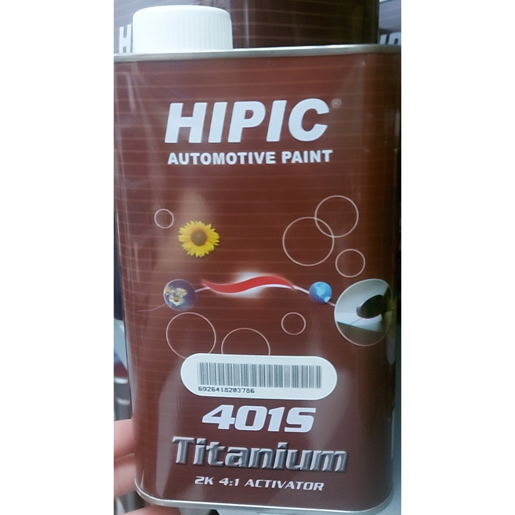 Sơn bóng 2K Hipic 400S Bóng 4 lít Cứng 1 lít