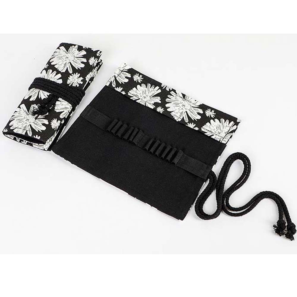 Túi đựng bút chì chia 36 ngăn dạng cuộn sáng tạo