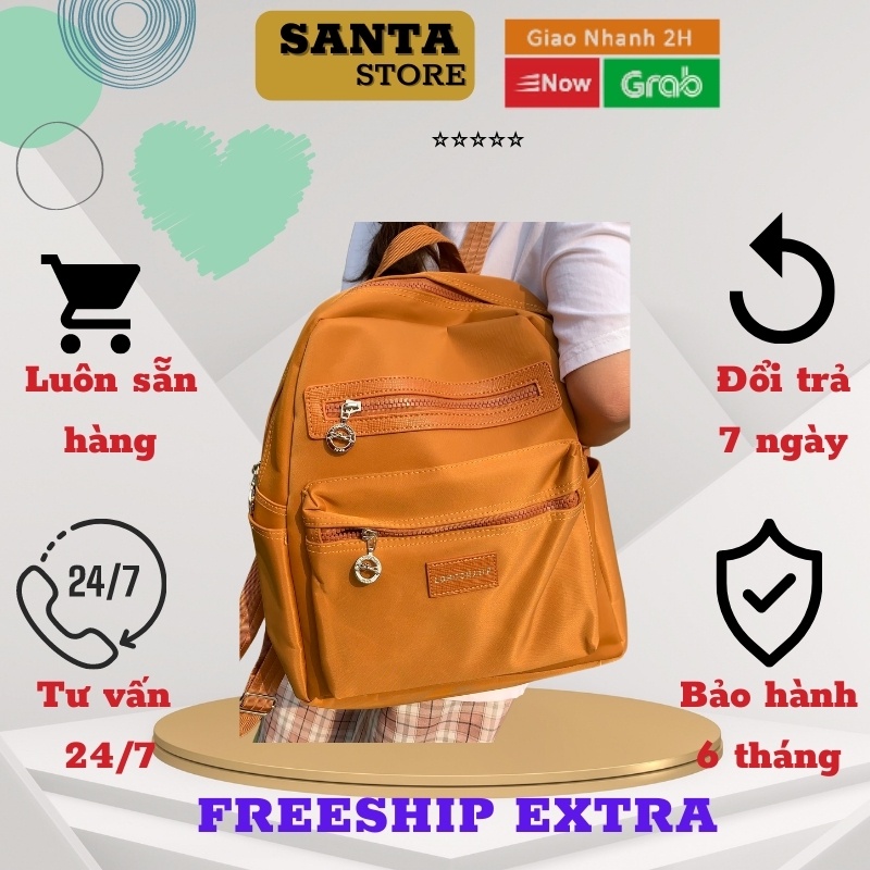 Balo Longchamp nữ da PU chống nước đi học LC1968 SANTA STORE thời trang du lịch, đi làm cao cấp Hàn Quốc đựng laptop A4