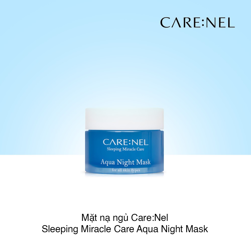Combo 2 Mặt Nạ Ngủ Cấp Nước Care:nel Aqua Water Sleeping Mask 15ml x 2