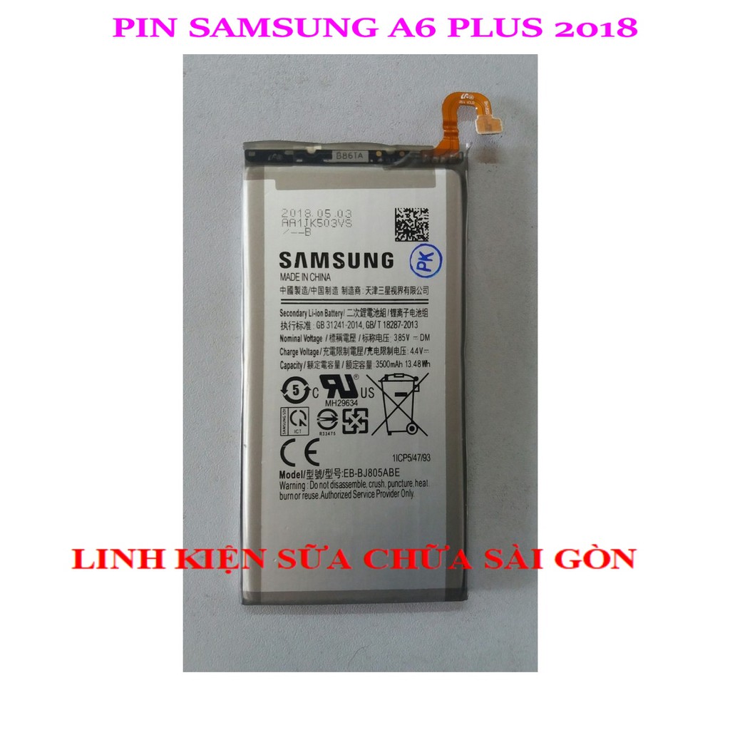 PIN SAMSUNG A6 PLUS 2018