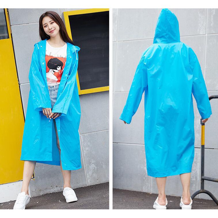 Áo mưa dày chống thấm nước kiểu Hàn Quốc