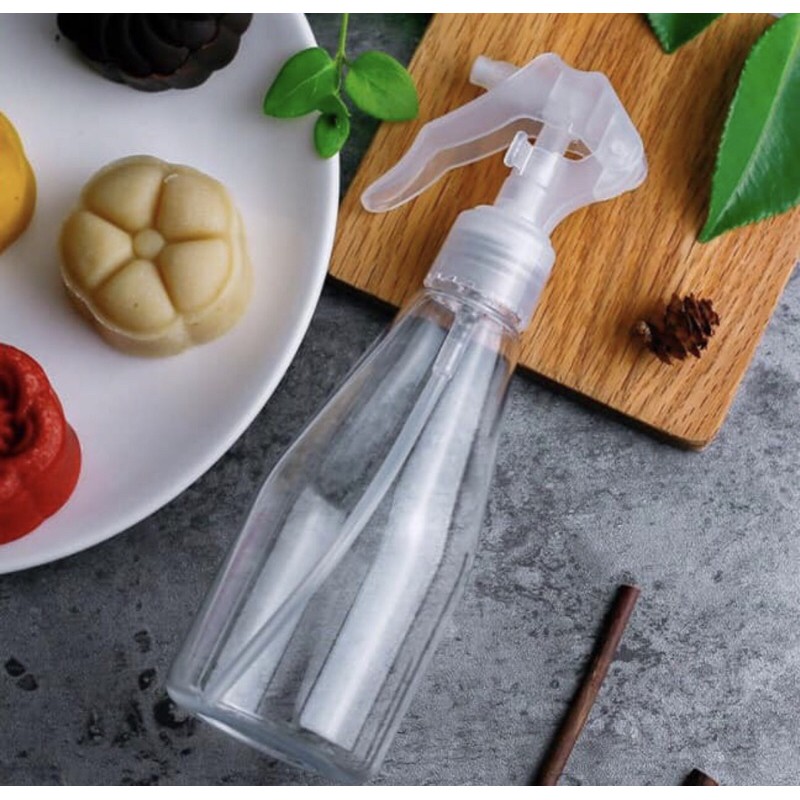 Bình Xịt Nhựa Trong Suốt 200ml