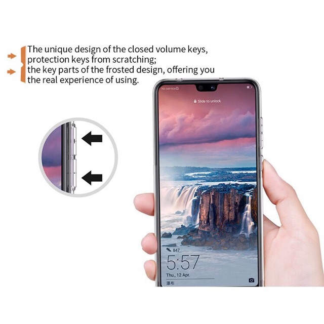 Ốp Lưng Silicon Nillkin Huawei P20pro/Nova2i/Nova3e